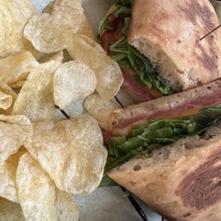 Sammy Salami and chips