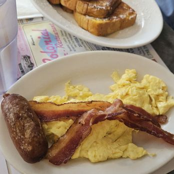 Colonial Diner - Eggs, bacon, sausage and French toast - Diners Near Me - Lyndhurst, New Jersey