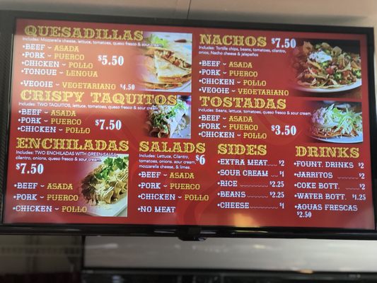 Menu photo 4 Tacos El Sol Spokane, WA