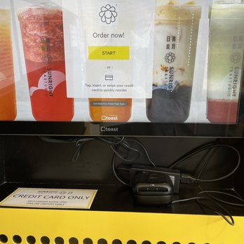 Sunright Tea Studio - San Gabriel - The ordering kiosk - Bubble Tea Near Me - San Gabriel, California