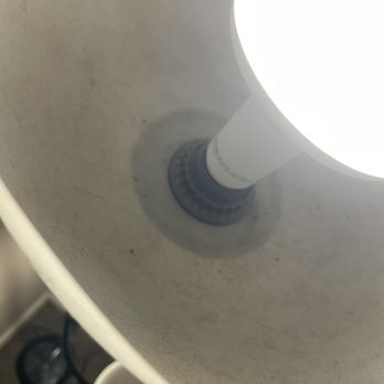 Extreme Cleaners - Our light fixture with ALL the dust still. Only 7 feet from the ground. - Home Cleaning Near Me