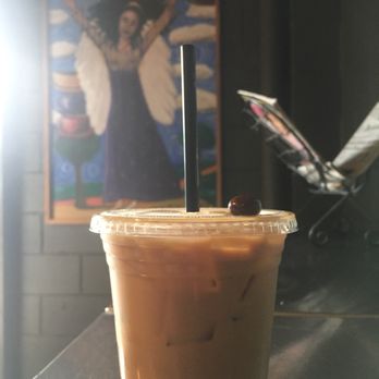 Java Jahn - Iced caramel latte - Coffee & Tea Near Me - Seattle, Washington