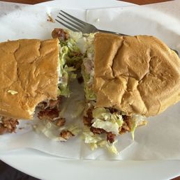 Seasoned Chicken Torta Lettuce, beans, avocado, and seasoned chicken. Seasoned Chicken Torta Lettuce, beans, avocado, and seasoned chicken.