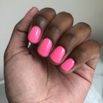Pink Martini Nail Bar - Several days after gel manicure - Nail Salons Near Me - Doraville, Georgia
