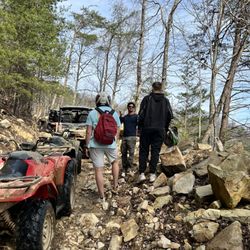 Bluff Mountain Adventures - Resting point.