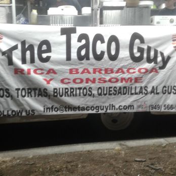 The Taco Guy - Truck banner - Caterers Near Me