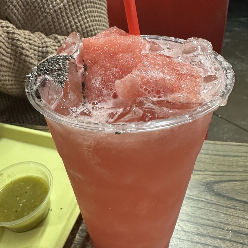 Taco Kings - Agua de sandía freshly made - Mexican Near Me - Azusa, California Taco Kings - Agua de sandía freshly made - Mexican Near Me - Azusa, California
