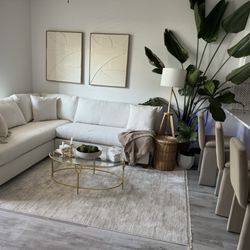 K & D's Discount Store - 2 main pieces of the sectional.