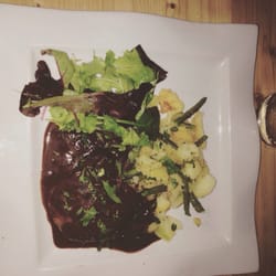 L'Absinthe - Pavé de cerf à la sauce au chocolat