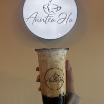 Auntea Ha - Brown sugar milk tea + boba - Bubble Tea Near Me - Portland, Oregon Auntea Ha - Brown sugar milk tea + boba - Bubble Tea Near Me - Portland, Oregon