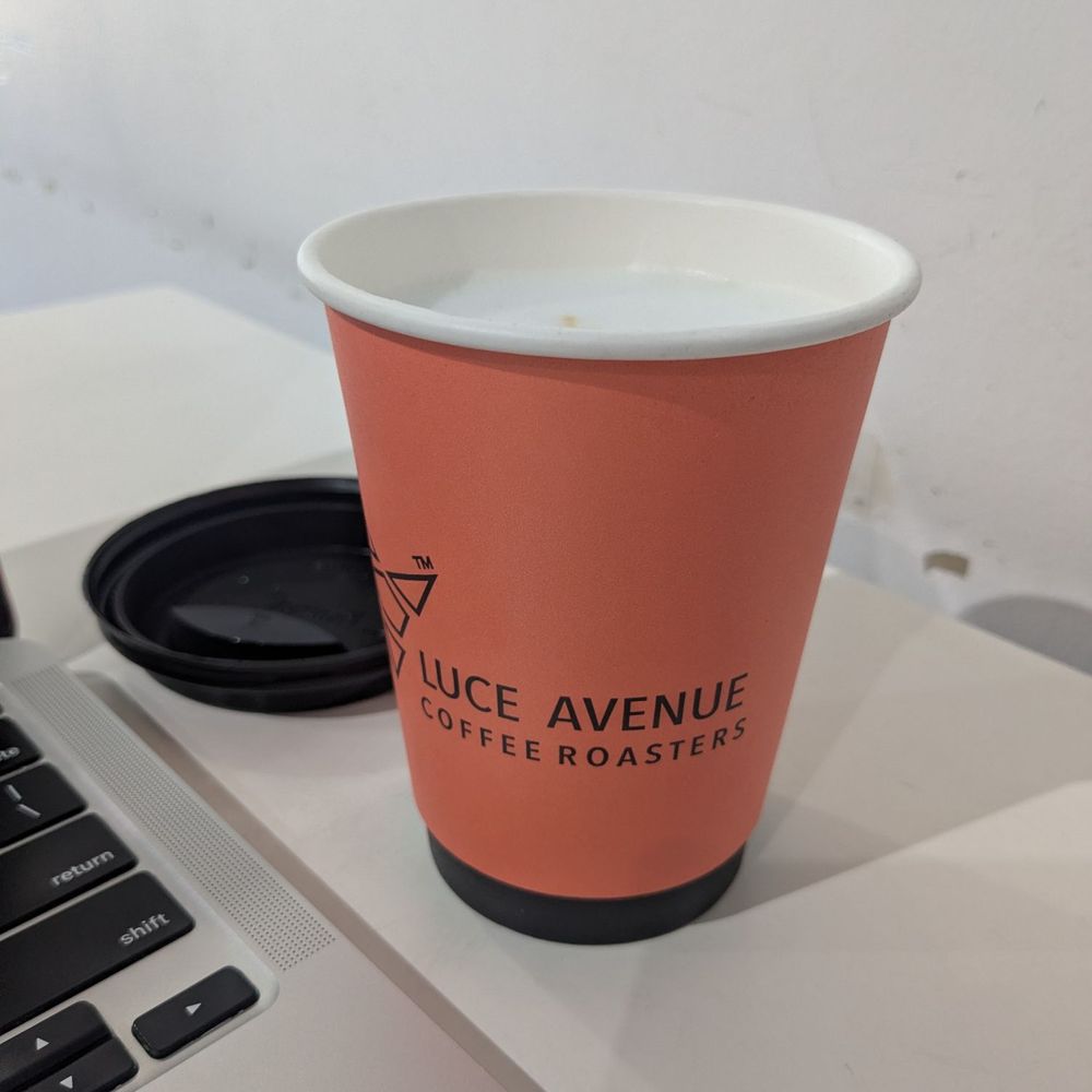 Luce Ave Coffee Roasters - Island latte (coconut milk) - Coffee & Tea Near Me - Houston, Texas