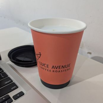 Luce Ave Coffee Roasters - Island latte (coconut milk) - Coffee & Tea Near Me - Houston, Texas