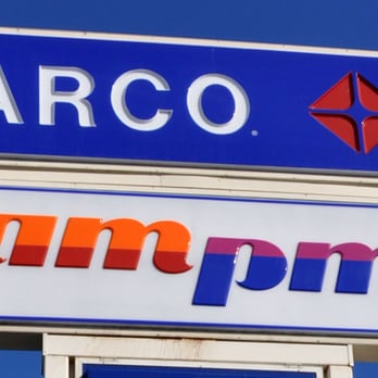 ampm - a sign for an arco and am p m - Convenience Stores Near Me - Lathrop, California