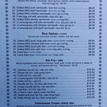Pho Capital - Menu: Rice noodle dishes (bún); Rice dishes (cóm); Stir fry (xào); Vietnamese Crepe (bánh xèo) - Vietnamese Near Me - Montpelier, Vermont Pho Capital - Menu: Rice noodle dishes (bún); Rice dishes (cóm); Stir fry (xào); Vietnamese Crepe (bánh xèo) - Vietnamese Near Me - Montpelier, Vermont