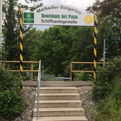 Bootshaus Marbach / Bei Pana - Entrance.