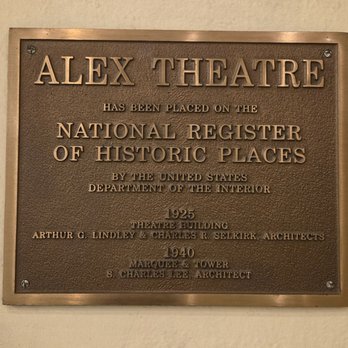 Alex Theatre - Performing Arts Near Me - Glendale, California