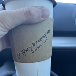 Main Street Coffee - Large Peppermint Patty hot Latte - so good
