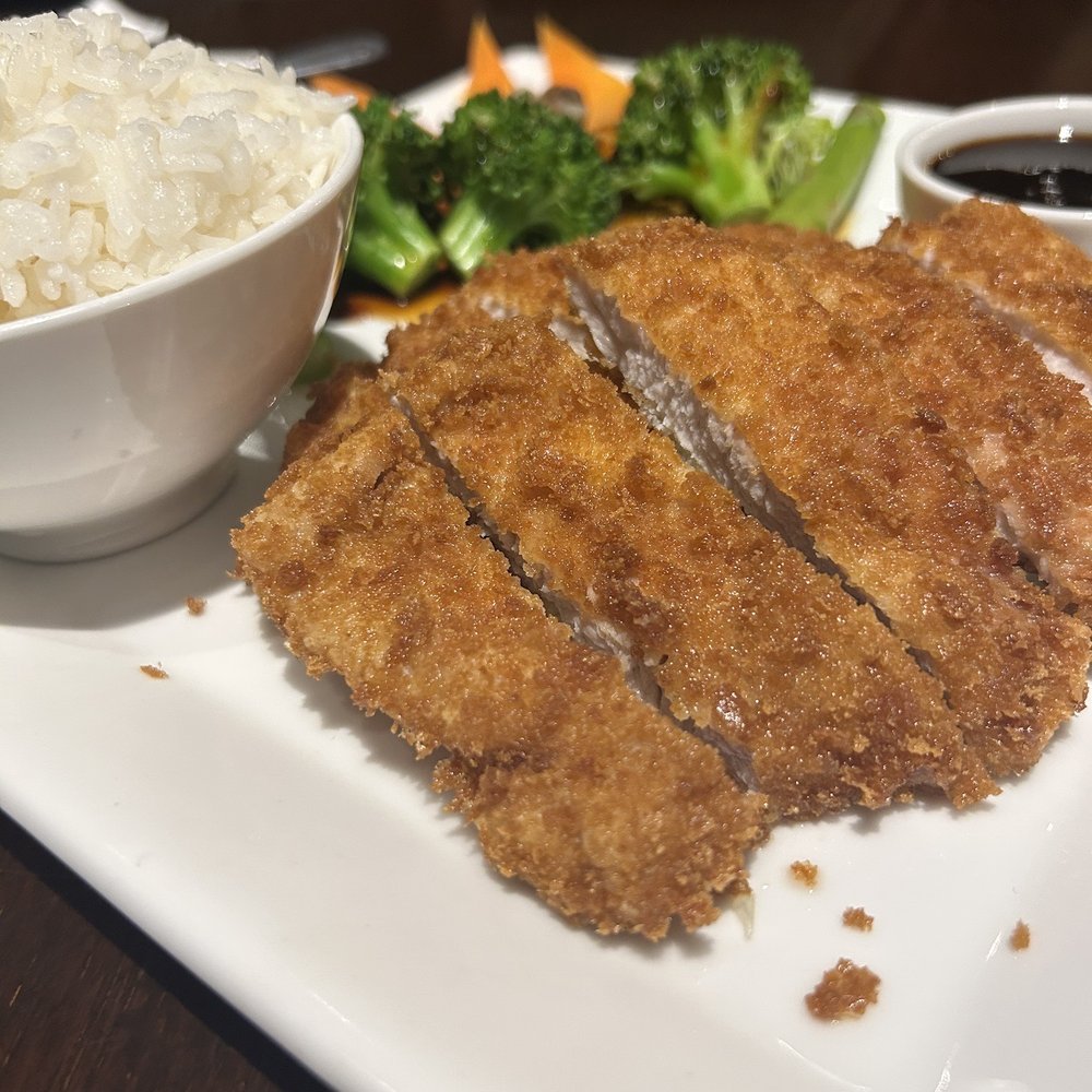 All Natural Chicken Katsu with Rice