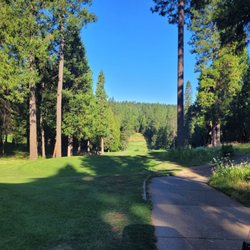 Apple Mountain Golf Resort - The first tee.