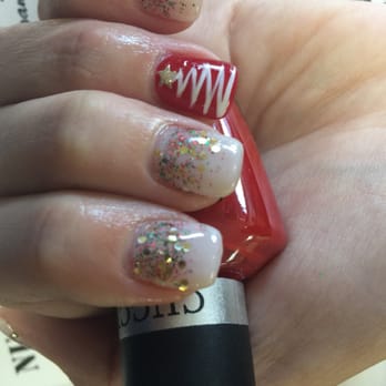 Nu Nails - Christmas nails! Tracy is the best - Waxing Near Me - Scottsdale, Arizona