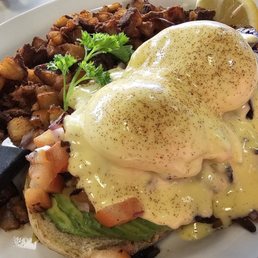 Veggie eggs benedict Veggie eggs benedict