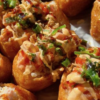 Ohana BBQ - a close up of a plate of appetizers - Food Trucks Near Me