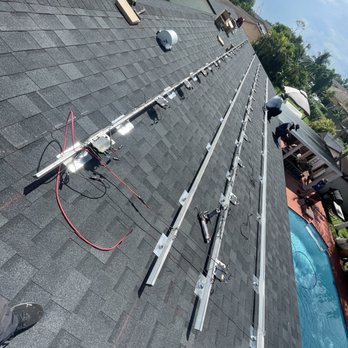 Solar Group - Rack for solar panels in shingle roof - Solar Installation Near Me Solar Group - Rack for solar panels in shingle roof - Solar Installation Near Me