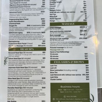 Velvetglo Head Spa & Nails - Part of the menu - Nail Salons Near Me - Harahan, Louisiana