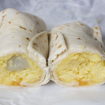 Snowflake Donuts - Potato and egg taco. - Donuts Near Me - Houston, Texas