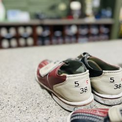 Corbin Bowl - Shoe rental is at the counter