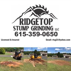 RidgeTop Stump Grinding