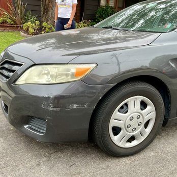 First Class Auto Body - Neighbor swiped Toyota Camry bumper when parking. I knew Exactly where to go! First Class Auto Body! - Body Shops Near Me - Harbor City, California