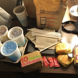 McDonald's - Only 3 packets of precious ketchup for 5 people to share..