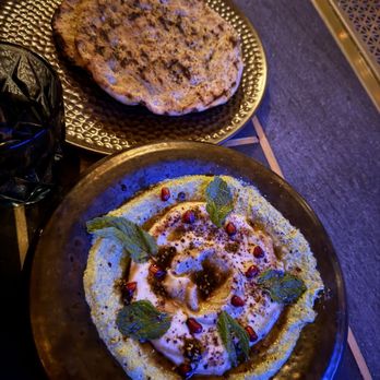Throne Room - Fava five layer dip with 2 pita - Bars Near Me - San Diego, California Throne Room - Fava five layer dip with 2 pita - Bars Near Me - San Diego, California
