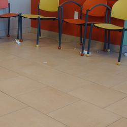 Pediatric Clinic of Mesquite - The filthy floor in the clinic.