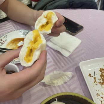 Golden Lake Pavilion - Salted egg bun - Dim Sum Near Me - Flushing, New York Golden Lake Pavilion - Salted egg bun - Dim Sum Near Me - Flushing, New York