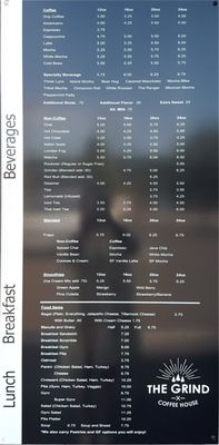 Menu photo 3 The Grind Coffee House Estacada, OR Menu photo 3 The Grind Coffee House Estacada, OR