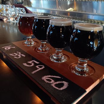 Beer NV Taproom & Spirits - Beer flight of amber, porter and stouts - Beer Bar Near Me - Reno, Nevada Beer NV Taproom & Spirits - Beer flight of amber, porter and stouts - Beer Bar Near Me - Reno, Nevada