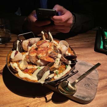 El Five - Seafood Paella - Tapas/Small Plates Near Me - Denver, Colorado