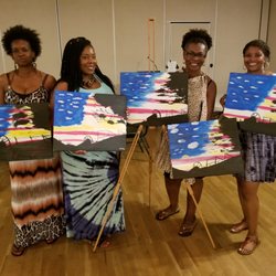 Painting with Jesse - Check out this patriotic group!!