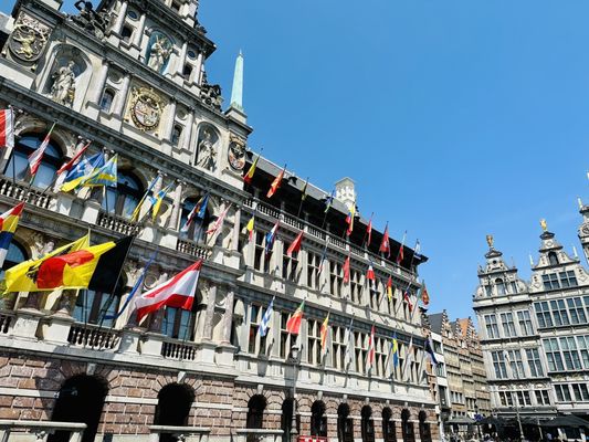 Antwerp City Hall by null