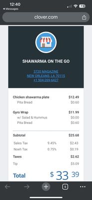 Shawarma On The Go New Orleans by null