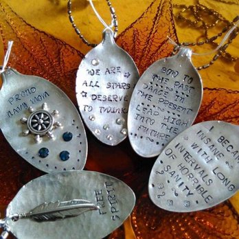 The Rusty Red Rose - Hand made spoon necklace - Antiques Near Me - Rose City, Michigan The Rusty Red Rose - Hand made spoon necklace - Antiques Near Me - Rose City, Michigan