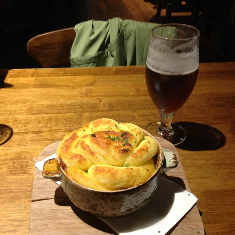 Shepherds Pie and a Smithwick's Shepherds Pie and a Smithwick's