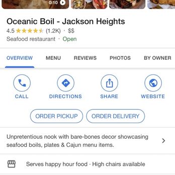 Oceanic Boil - Terrible Resturant. Don't waste your time - Cajun/Creole Near Me - Rego Park, New York Oceanic Boil - Terrible Resturant. Don't waste your time - Cajun/Creole Near Me - Rego Park, New York
