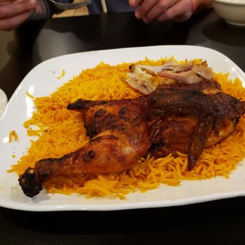 El Laham Restaurant - This is what's left over from from the whole chicken with delicious yellow rice. - Hookah Bars Near Me - Cranston, Rhode Island El Laham Restaurant - This is what's left over from from the whole chicken with delicious yellow rice. - Hookah Bars Near Me - Cranston, Rhode Island