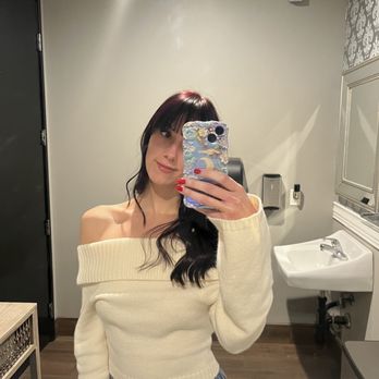 Salon O - Bangs & dark red color by Maria A - Hair Extensions Near Me - Murrieta, California