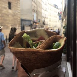 Savory Vegetarian Crepe Savory Vegetarian Crepe