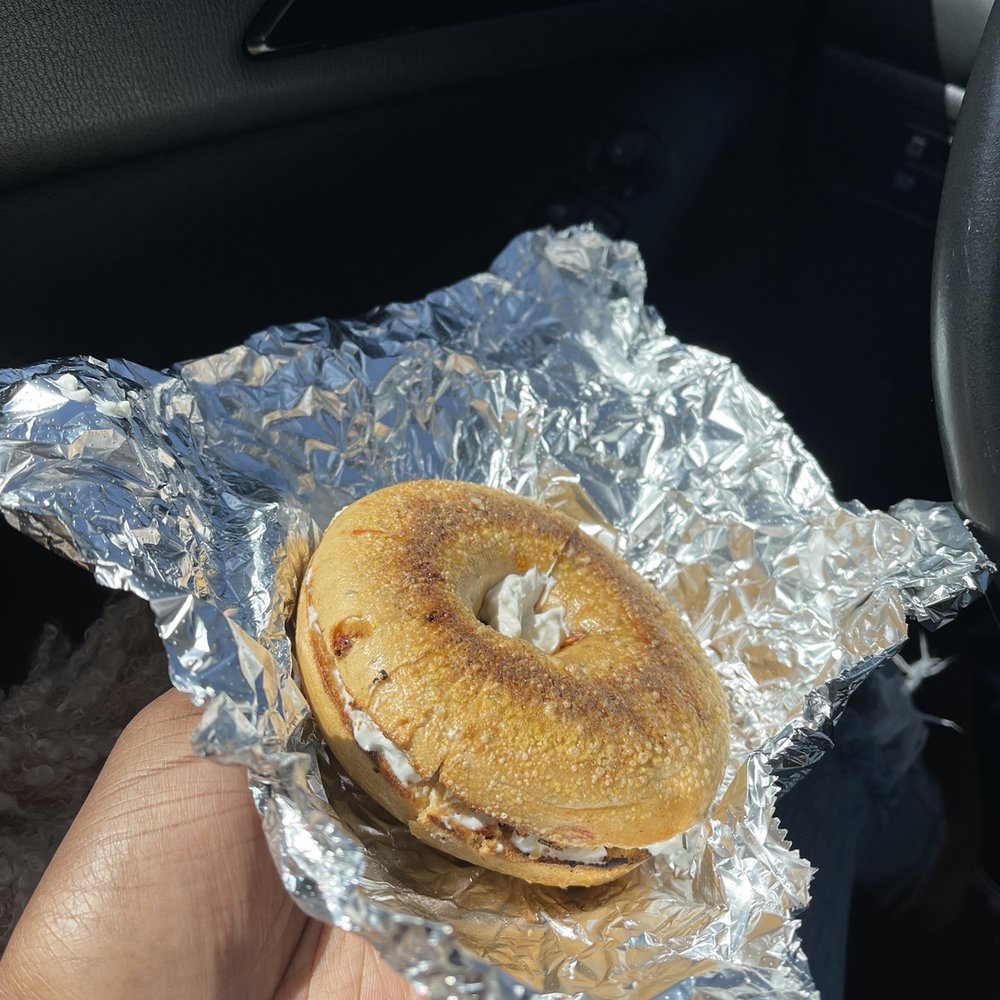 Common Ground - Sun dried tomato bagel & Vegan Cream Cheese (Tofutti) - Coffee & Tea Near Me - Baltimore, Maryland Common Ground - Sun dried tomato bagel & Vegan Cream Cheese (Tofutti) - Coffee & Tea Near Me - Baltimore, Maryland