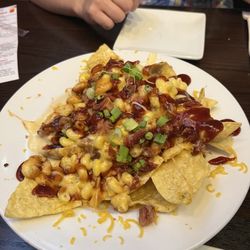 Pedalers Fork - BBQ nachos